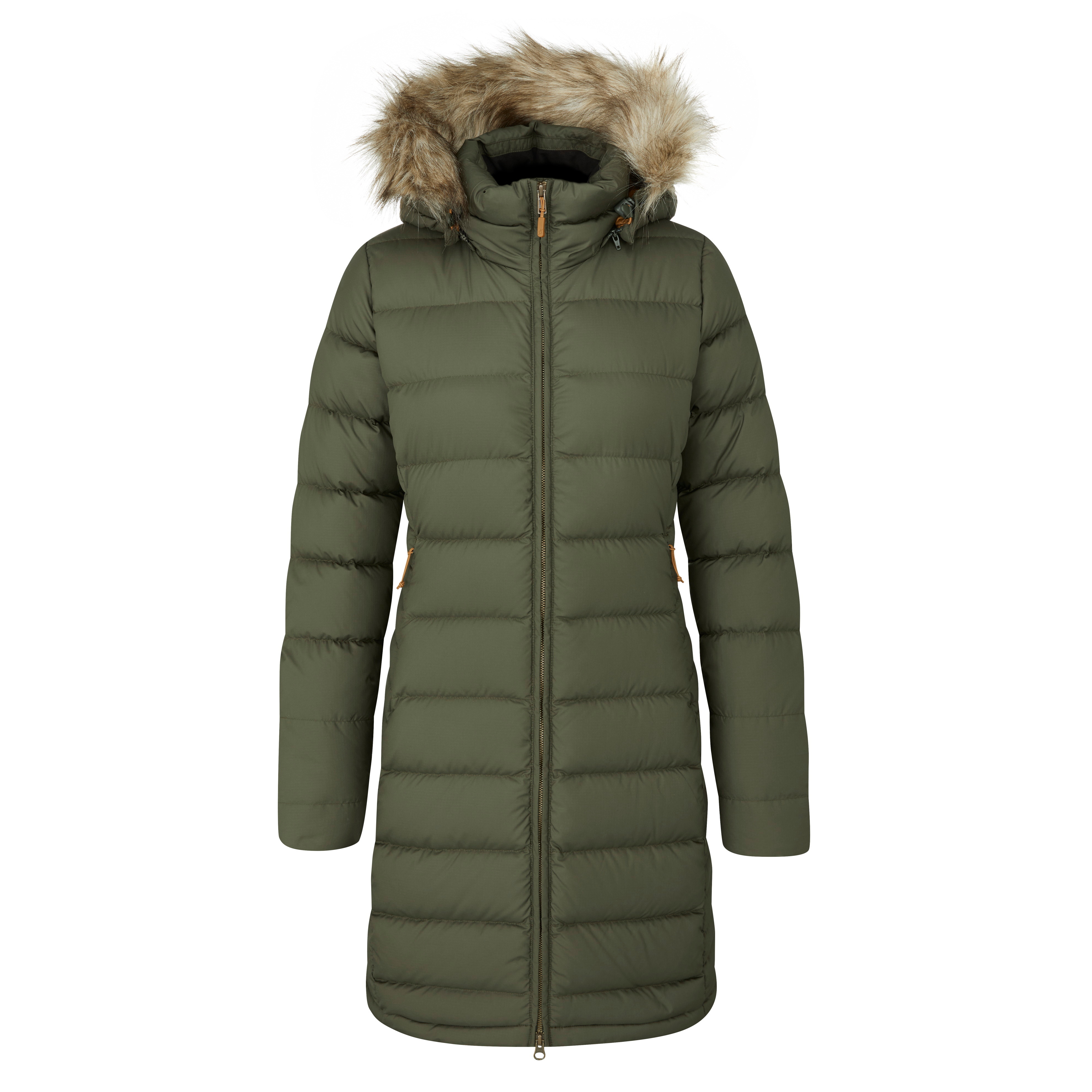 Rab Women’s Deep Cover Down Parka Army