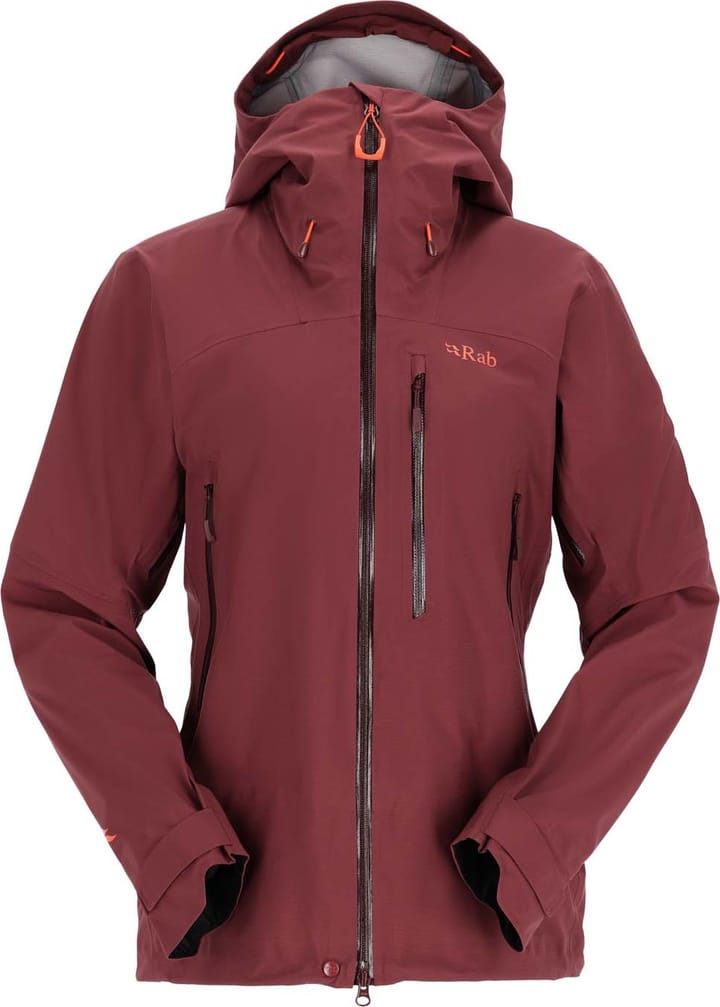 Women's Firewall Waterproof Jacket Deep Heather Rab