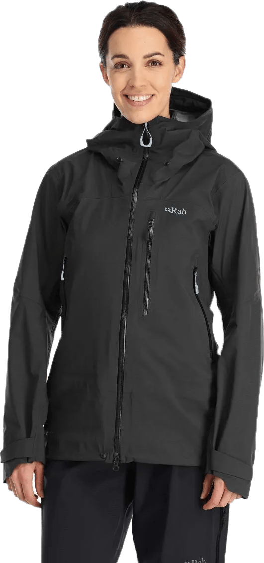 Women's Firewall Waterproof Jacket Black Rab