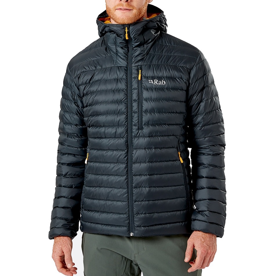 Rab Men’s Microlight Alpine Down Jacket Beluga