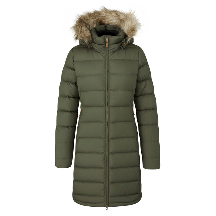 Rab Women's Deep Cover Down Parka Army Rab