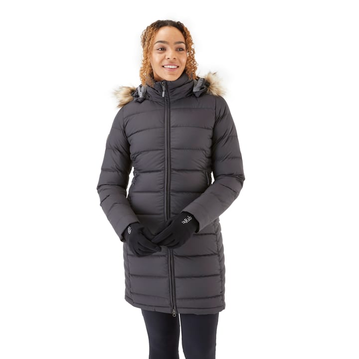 Rab Women's Deep Cover Down Parka Black Rab