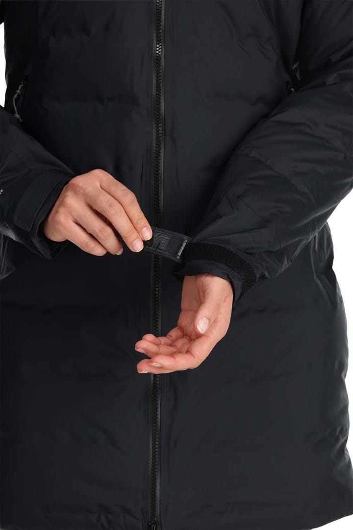 Rab Women's Valiance Waterproof Down Parka Black Rab