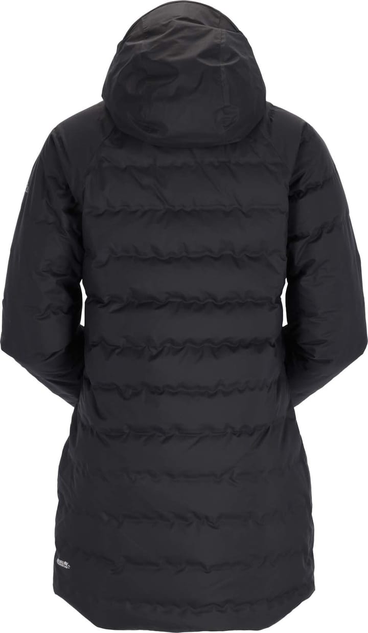 Rab Women's Valiance Waterproof Down Parka Black Rab