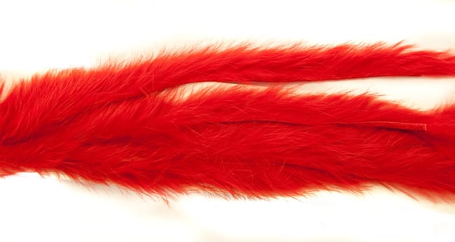 The Fly Co Rabbit Strips S-Cut 3mm - Red The Fly Co The Fly Co The Fly Co Rabbit Strips S-Cut 3mm - Red The Fly Co The Fly Co