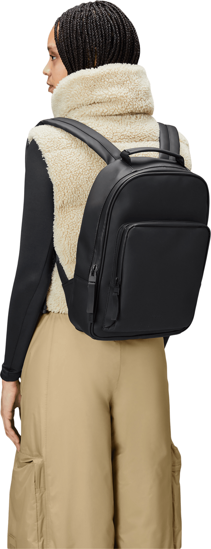 Rains Book Daypack W3 Black Rains