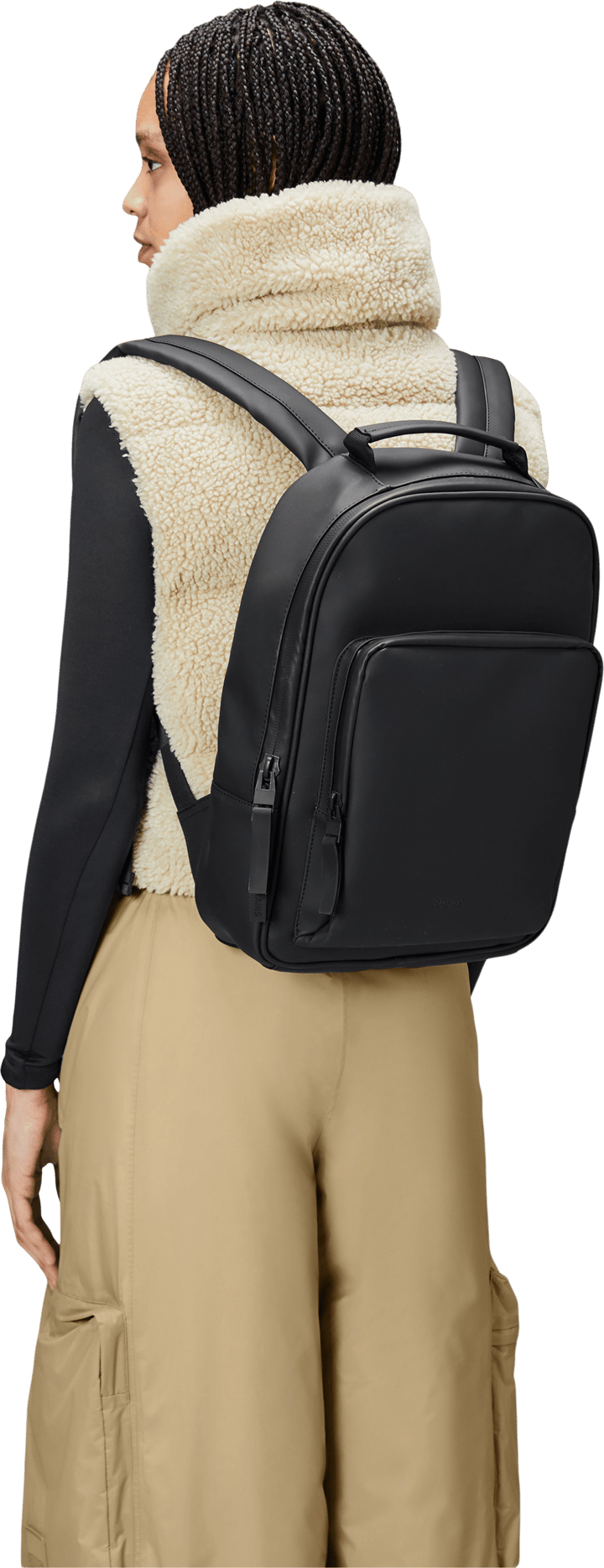 Rains Book Daypack Black Rains