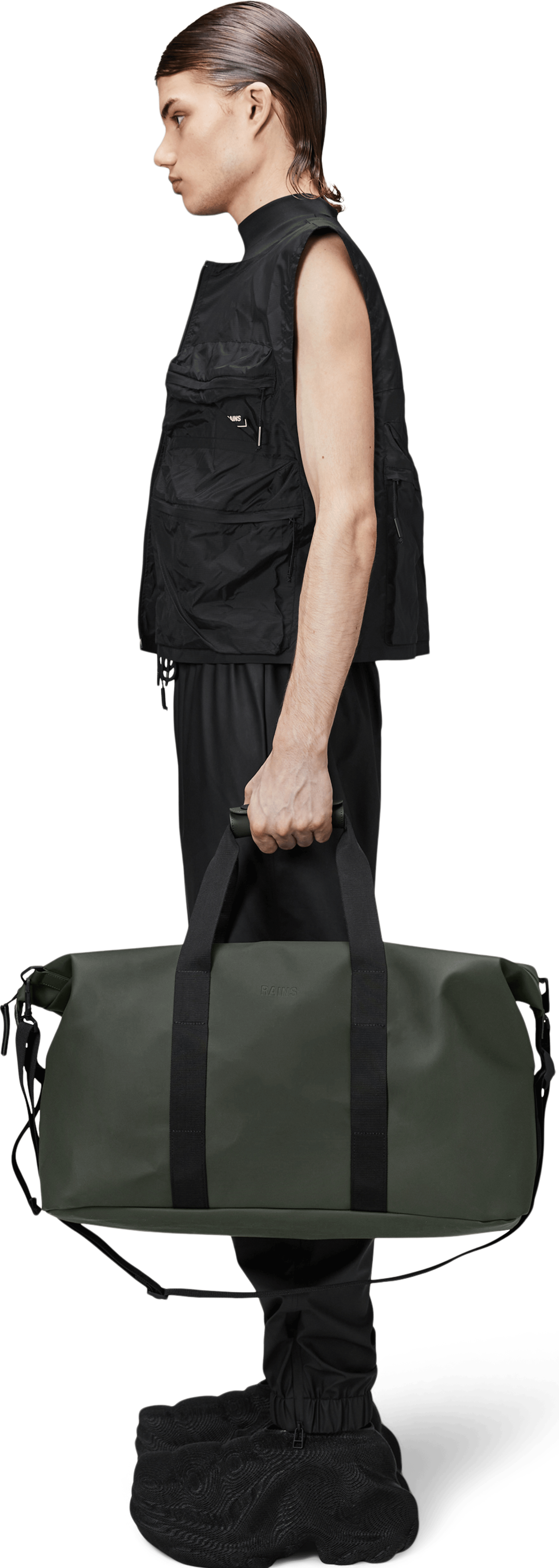 Rains Hilo Weekend Bag W3 Green | Buy Rains Hilo Weekend Bag