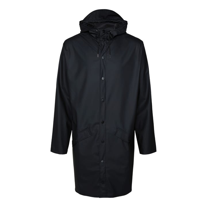 Rains Unisex Long Jacket Black Rains