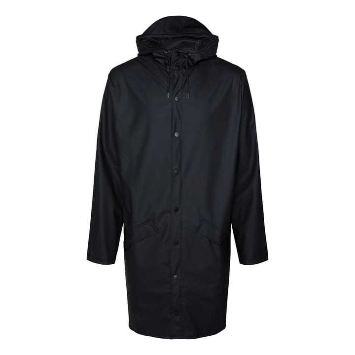 Unisex Long Jacket Black Rains