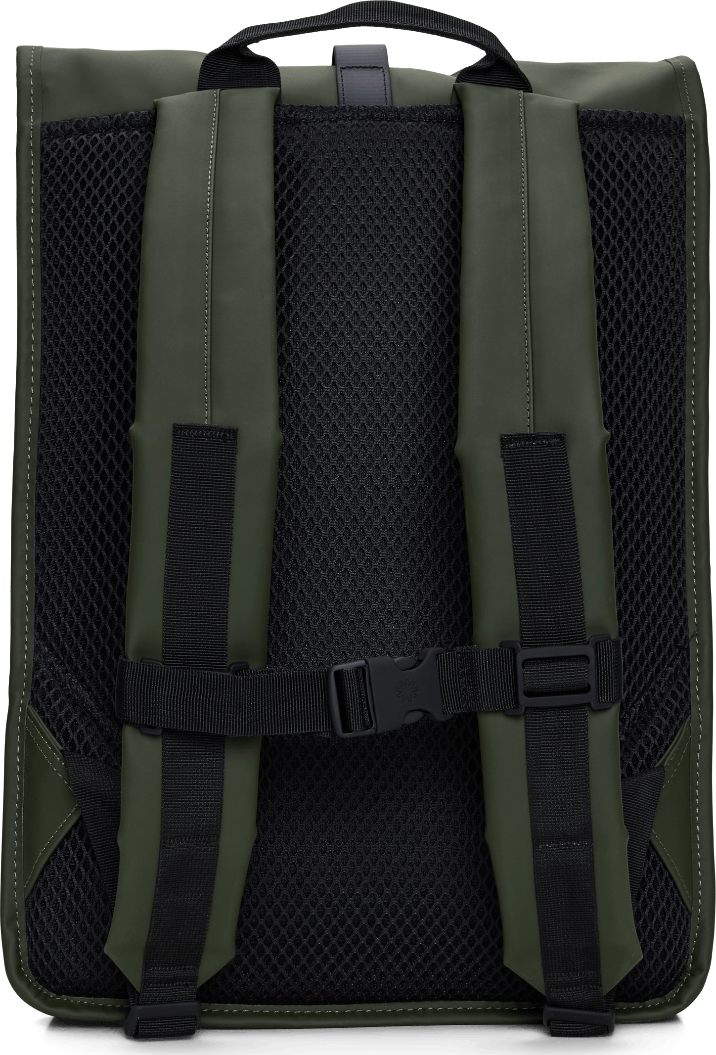 Rains Rolltop Rucksack W3 Green | Buy Rains Rolltop Rucksack