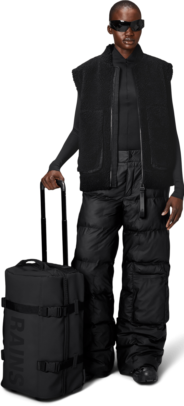 Rains Texel Cabin Bag W3 Black Rains