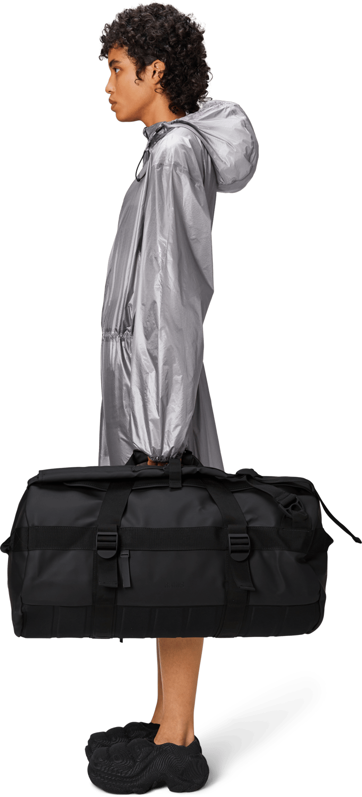 Rains Texel Duffel Bag W3 Black Rains