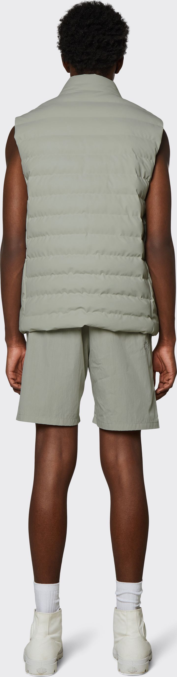 Rains Trekker Vest Cement Rains