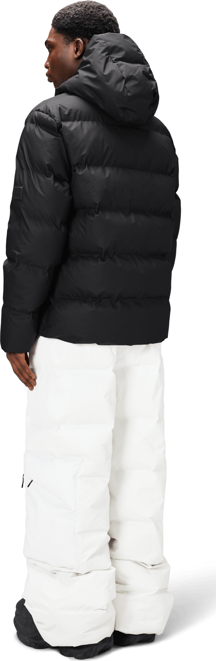 Rains Unisex Alta Puffer Jacket Black Rains