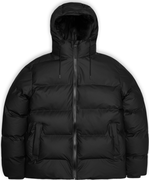 Rains Unisex Alta Puffer Jacket Black Rains