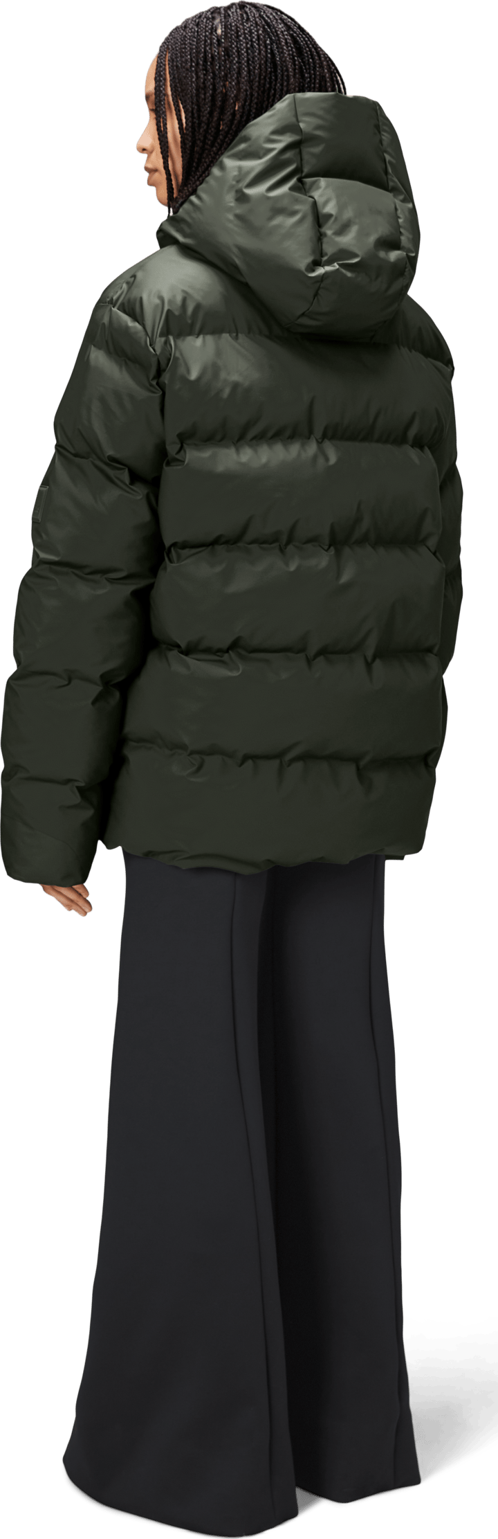 Rains Unisex Alta Puffer Jacket Green Rains