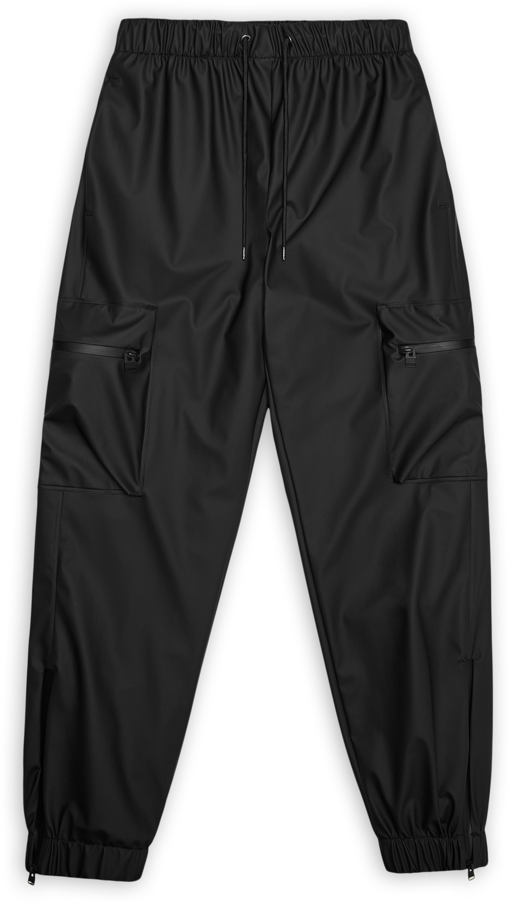 Rains Unisex Cargo Rain Pants Regular W3 Black