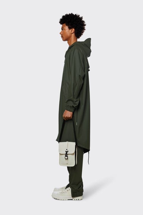 Rains Unisex Fishtail Parka Green Rains