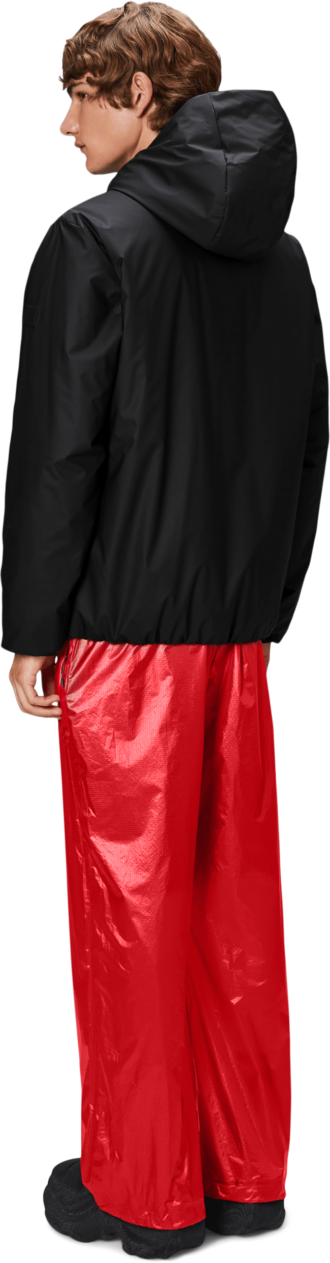 Rains Unisex Lohja Insulated Jacket W3T1 Black Rains