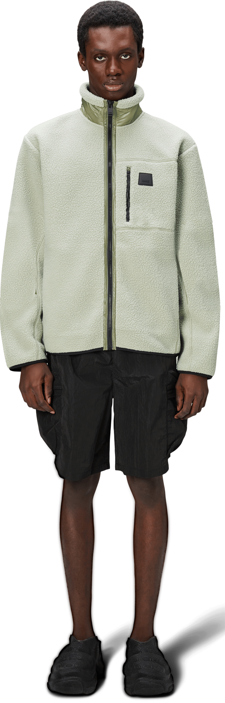 Rains Unisex Yermo Fleece Jacket T1 Earth Rains