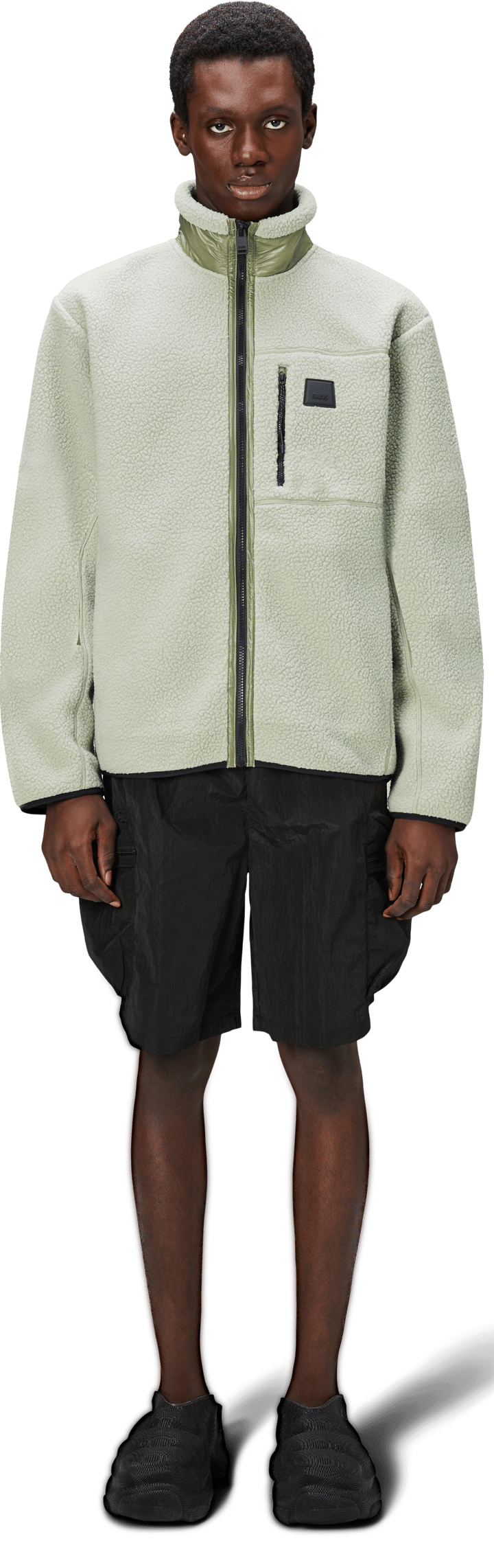 Rains Unisex Yermo Fleece Jacket T1 Earth Rains