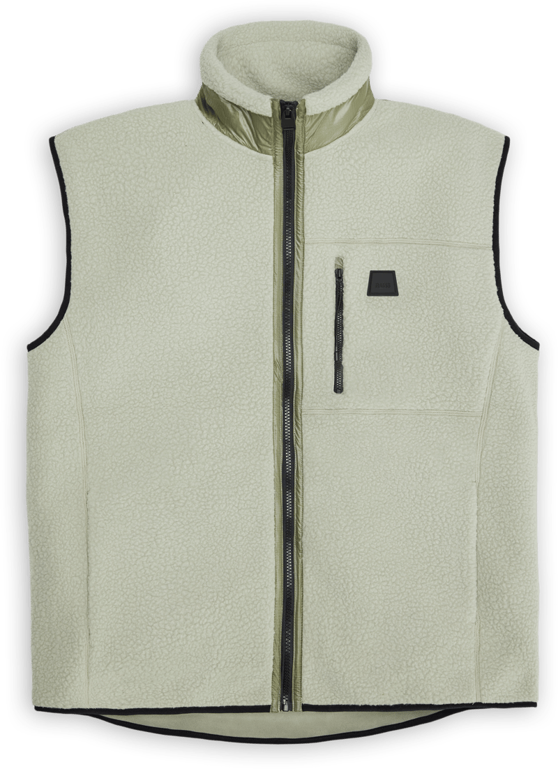 Rains Unisex Yermo Fleece Vest T1 Earth | Buy Rains Unisex