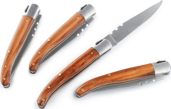 GSI Outdoors Rakau Folding Steak Knife Set No Color GSI Outdoors GSI Outdoors Rakau Folding Steak Knife Set No Color GSI Outdoors