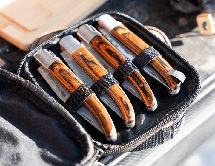 GSI Outdoors Rakau Folding Steak Knife Set No Color GSI Outdoors