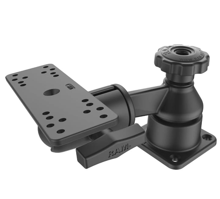 RAM Mounts Ram Mounts Horizontal 6'' Swing Arm Ekkoloddsholder Med Svingbart Feste RAM Mounts RAM Mounts Ram Mounts Horizontal 6'' Swing Arm Ekkoloddsholder Med Svingbart Feste RAM Mounts