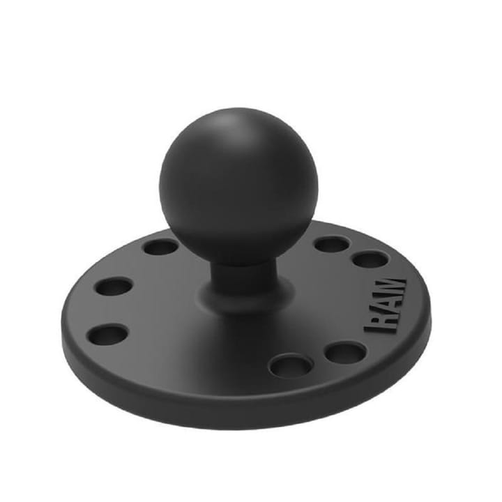RAM Mounts Ram Round Plate With Ball B Size Kulebase I Størrelse B RAM Mounts RAM Mounts Ram Round Plate With Ball B Size Kulebase I Størrelse B RAM Mounts