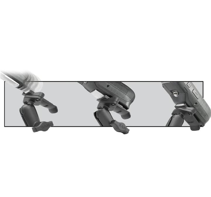 RAM Mounts Ram Spine Clip Holder For Garmin Devices Integrert Spine Clip Holder RAM Mounts RAM Mounts Ram Spine Clip Holder For Garmin Devices Integrert Spine Clip Holder RAM Mounts