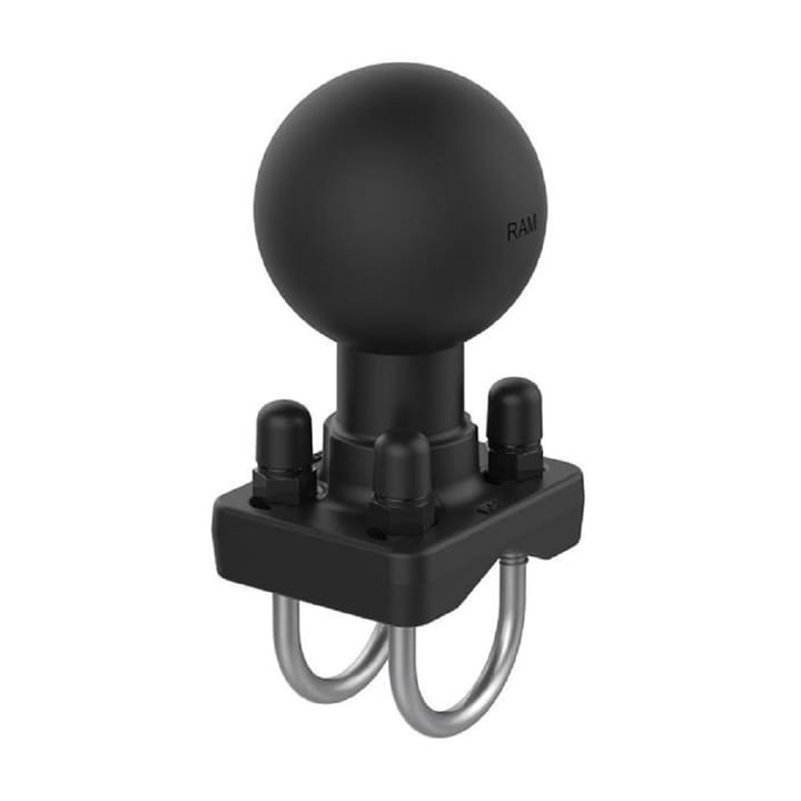 RAM Mounts Ram Double U-Bolt Ball Base D Size Kulebase For Montering På Rør Str D RAM Mounts RAM Mounts Ram Double U-Bolt Ball Base D Size Kulebase For Montering På Rør Str D RAM Mounts