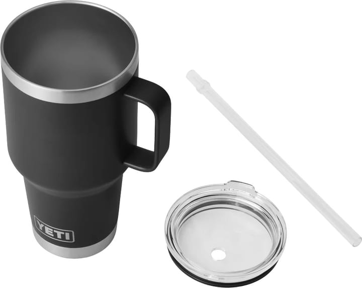 Yeti Rambler 1L Straw Mug Black Yeti