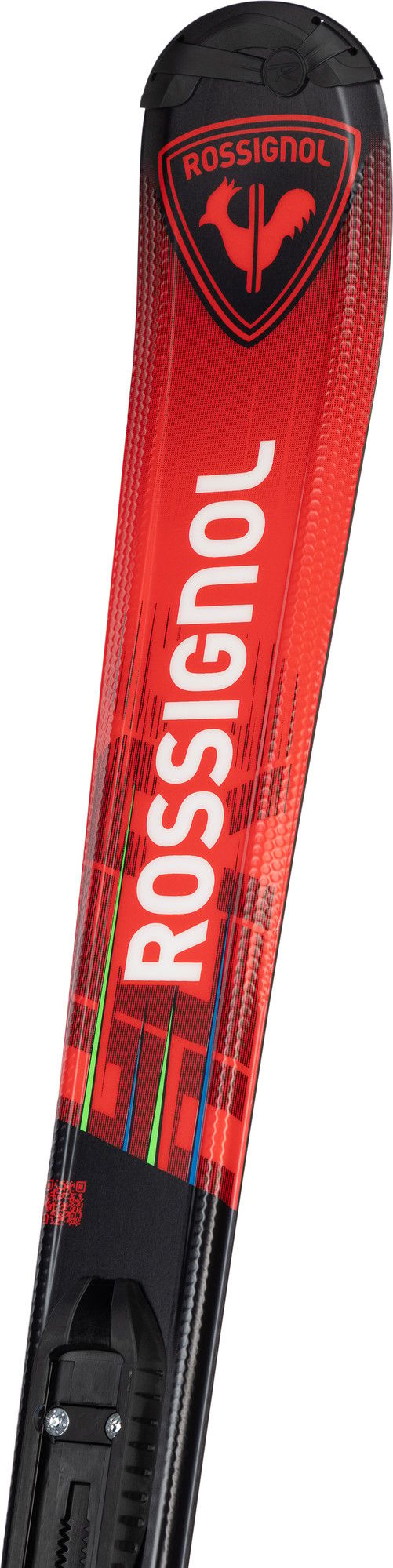Rossignol Kids' On Piste Skis Hero JR 100-140 + Kid-X Red/Black Rossignol