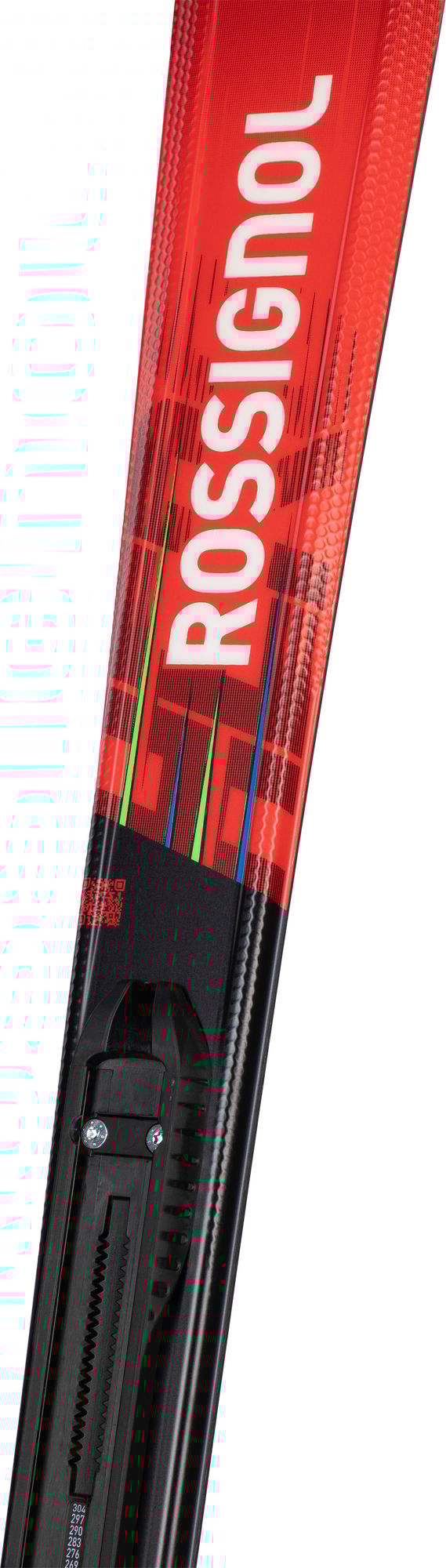 Rossignol Kids' On Piste Skis Hero JR 100-140 + Kid-X Red/Black Rossignol
