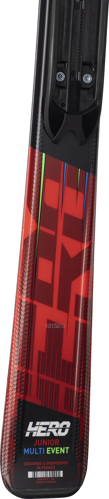 Rossignol Kids' On Piste Skis Hero JR 130-150 + Xpress JR Red/Black Rossignol
