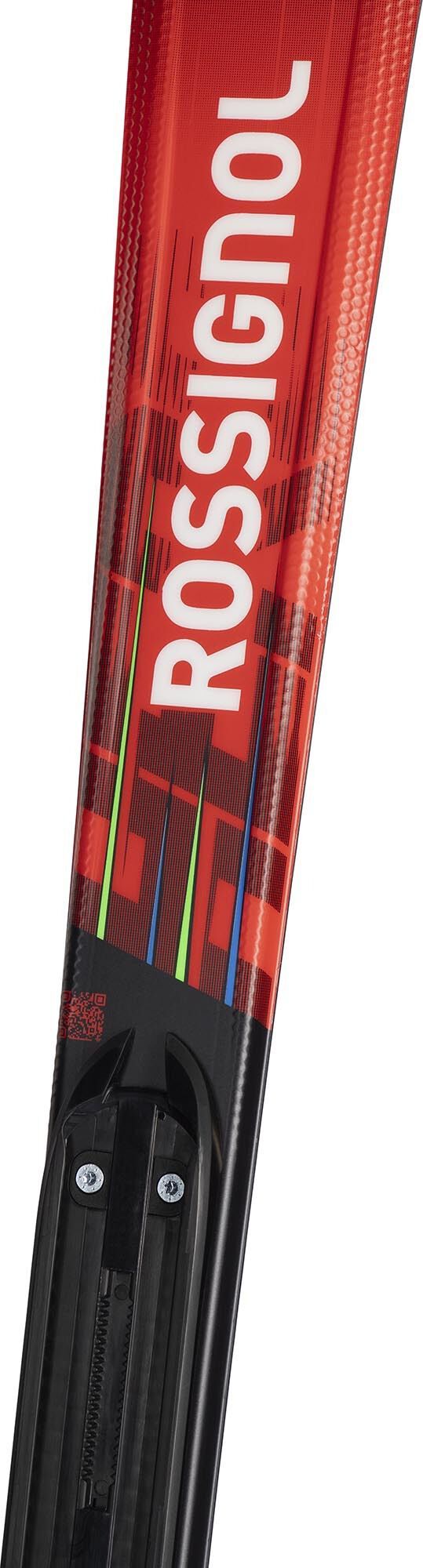 Rossignol Kids' On Piste Skis Hero JR 130-150 + Xpress JR Red/Black Rossignol