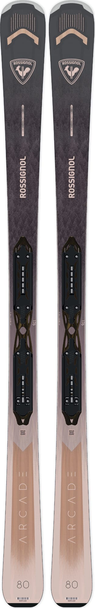 Rossignol Women's Rossignol Arcade 80 Skis Xpress Black/Beige Rossignol