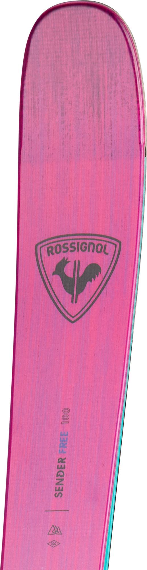 Rossignol Sender Free 100 Skis Open Pink/Purple Rossignol