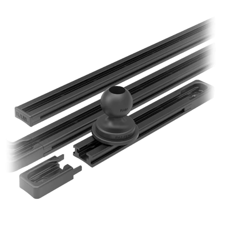 RAM Mounts Ram Track Ball T-Bolt Attachment B-Size Ram B-Kule For Skinnemontering RAM Mounts RAM Mounts Ram Track Ball T-Bolt Attachment B-Size Ram B-Kule For Skinnemontering RAM Mounts