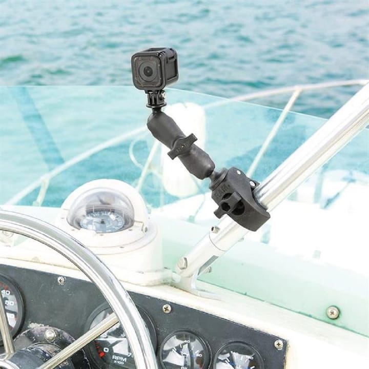 RAM Mounts Ram Tough-Claw Small Clamp Base W/Ball Ram Small Klypefeste Til Rør Med B-Kule RAM Mounts RAM Mounts Ram Tough-Claw Small Clamp Base W/Ball Ram Small Klypefeste Til Rør Med B-Kule RAM Mounts