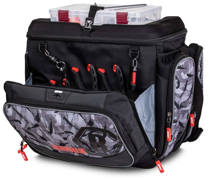 Rapala Lurecamo Tackle Bag Magnum Grey/Black 52L Rapala Rapala Lurecamo Tackle Bag Magnum Grey/Black 52L Rapala