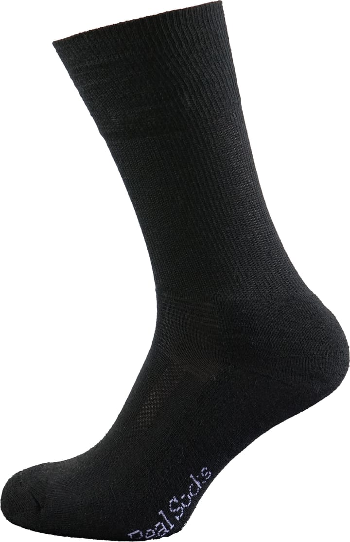 Avignon Real Socks Terry Basic Black Avignon