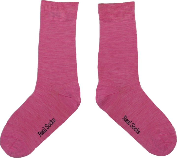 Real Socks Disco Bubbelgum Basic Pink Real Socks