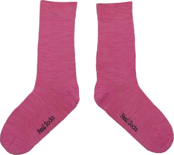 Disco Bubbelgum Basic Pink Real Socks