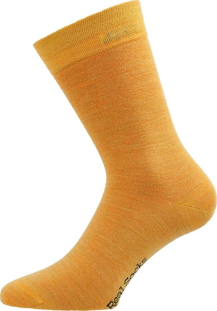Real Socks Holy Mustard Dark Yellow Real Socks