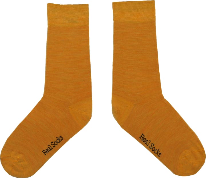 Real Socks Holy Mustard Dark Yellow Real Socks