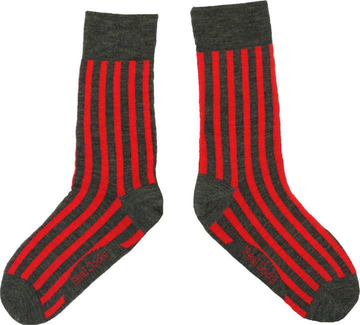 Real Socks Lava Flow Red/Grey Real Socks