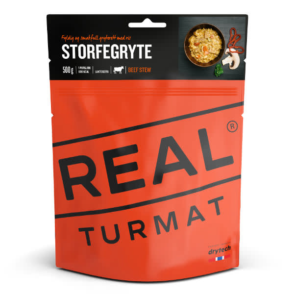 Real Turmat Beef Stew 500g Orange